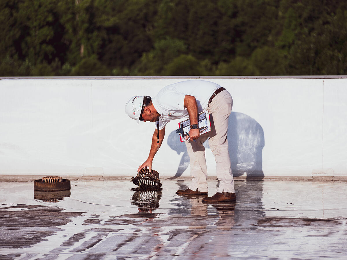 Leak Damage Roof Repair in Miami